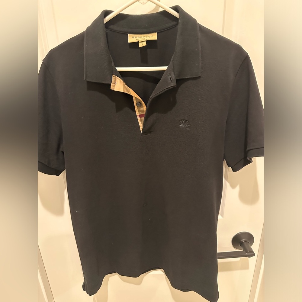 Men’s Burberry Polo Black